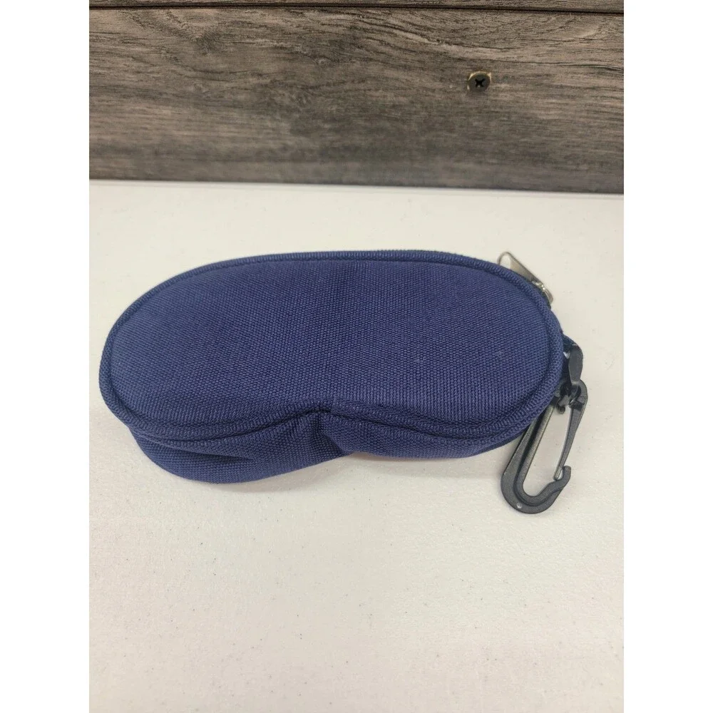90s clip on - glasses case- Winnie the Pooh Disney- navy blue - preowned
